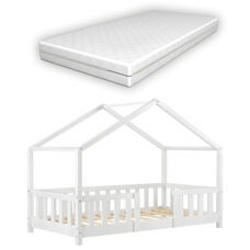 Kinderbett Treviolo 70x160 cm mit Lattenrost und Gitter