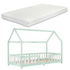 Kinderbett Sisimiut 90x200 cm mit Matratze Mint