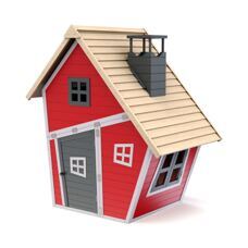 Kinderspielhaus DREAM VILLA rot