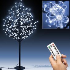 Kirschblütenbaum 220 LED's Lichterbaum 220cm mit Fernbedienung