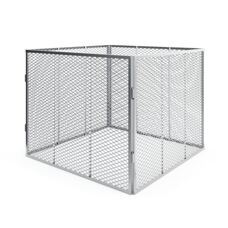 Komposter Metall 800L 100 x 100 x 80 cm