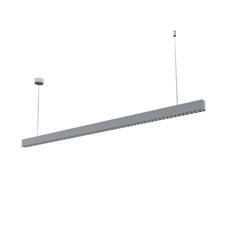 LED Hängelampe LINA 158 cm silber