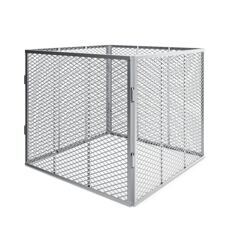 Komposter Metall 450L 80 x 80 x 70 cm