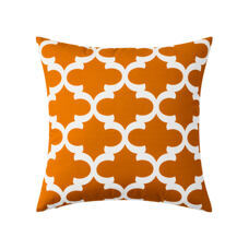 Outdoorkissen PATI orange/weiss 45 x 45 cm
