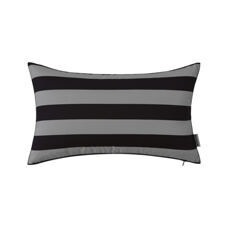 Outdoorkissen SILAS grau/schwarz 50 x 30 cm