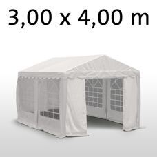 Profi PVC Partyzelt 3x4 m, weiss