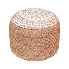 Pouf NETANJA weiss