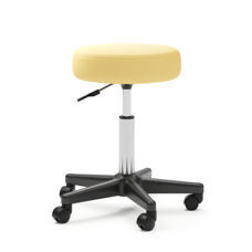 Rollhocker gelb