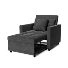 Sessel mit Schlaffunktion LINO anthrazit
