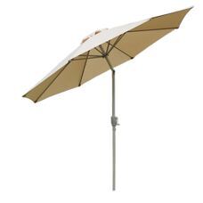 Sonnenschirm N19 Gartenschirm Ø3m neigbar Alu creme