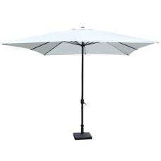 Sonnenschirm 300 x 300 cm weiss
