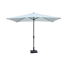 Sonnenschirm 200 x 300 cm weiss