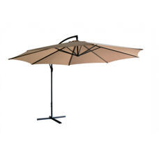 Sonnenschirm Ampelschirm 350cm braun
