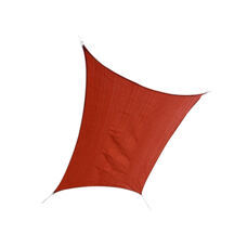 Sonnensegel 4x6 m rot