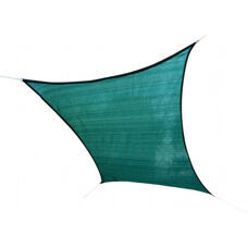 Sonnensegel Quadrat 3.6x3.6m grün