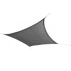 Sonnensegel Quadrat 3x3m grau