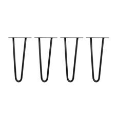 Tischbeine Hairpin schwarz 45 cm