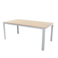 Tisch Polywood 180x90cm, braun