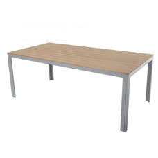 Tisch Polywood 200x100cm, braun