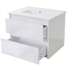 Waschbecken + Unterschrank JAM-B19 Waschtisch hochglanz 50x80cm