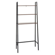 Waschmaschinen Regal Leiterregal Industrial 155x64x25cm braun