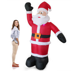 Riesiger Weihnachtsmann 240cm LED Beleuchtet