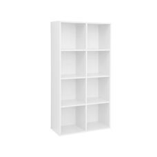 Bücherregal 8-Würfel-Regal in Weiss