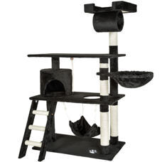 Kratzbaum Marcel 141cm schwarz
