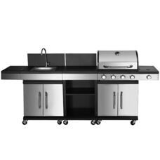 Gasgrill Outdoorküche AMPATO 4+1 Brenner