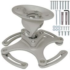 Universal Beamer Deckenhalterung, grau