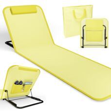 Strandliege Faltbar tragbar 165x49cm 5-fach verstellbar