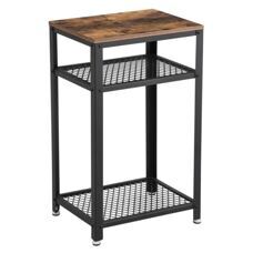 Beistelltisch Ablagetisch mit Regalen IndustrialVIBE
