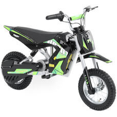 Hecht Kinder Elektro-Motorrad Dirtbike Pocketbike Grün 54300
