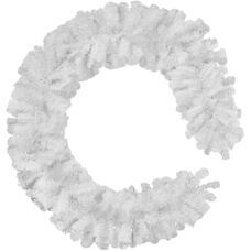 Weihnachtsgirlande weiss