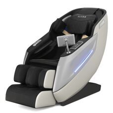 Massagesessel MELLORA SL TRACK schwarz/weiss