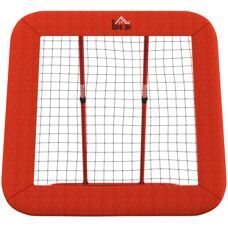 Rebounder höhenverstellbar klappbar Netz Rot