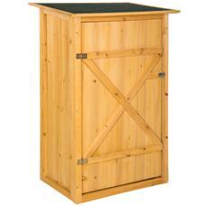 Gartenschrank mit Flachdach