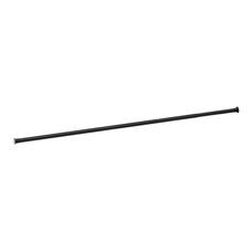 Vorhangstange 260 - 310 cm schwarz