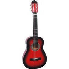 Kindergitarre Klassik 1/4 - Zubehör Rot