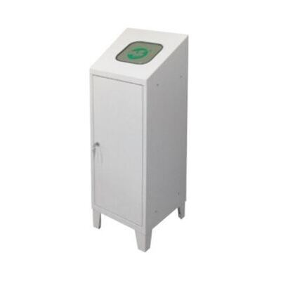 Einfacher Wertstoffbehälter H=1220 x B=400 x T=450 mm - ADB