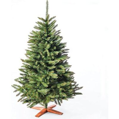 Weihnachtsbaum 180cm FSC Holzständer Premium Qualität Naturgetreu