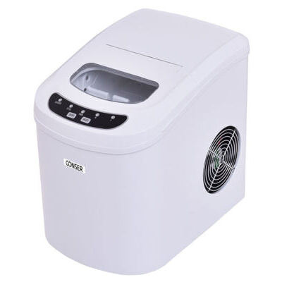 Eiswürfelmaschine weiss 12 kg / 24 h