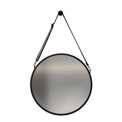 Wandspiegel Vintage schwarz 50 cm