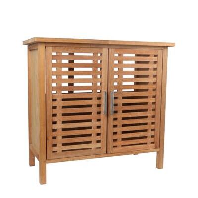 Waschbeckenunterschrank Walnussholz 66 x 29 x 61 cm
