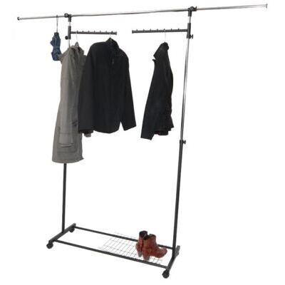 Luxus Kleiderwagen Kleiderständer Rollgarderobe, fahrbar