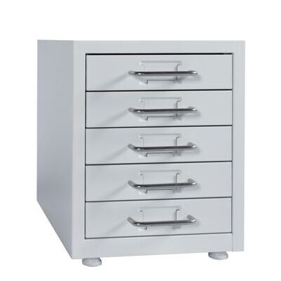 Korpus mit 5 Schubladen weiss
