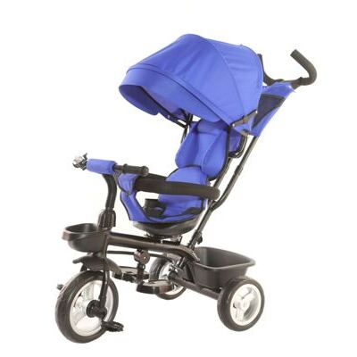 Dreirad Kinderwagen YUKI 2-in-1 dunkelblau