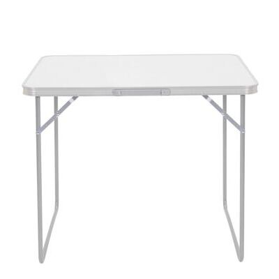 Campingtisch faltbar weiss 80 x 70 x 60 cm
