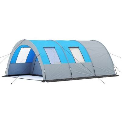 Campingzelt Tunnelzelt blau