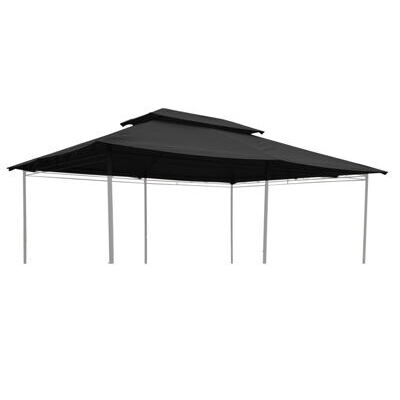 Dach für Gazebo 3 x 4 m Art. 15643 anthrazit